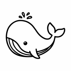 Printable Animal Coloring Page for Kids | Vector Design for Children
