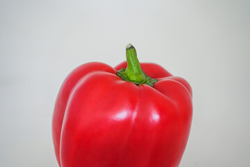 Red peppers isolated no person