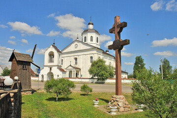 The Bratsk Orthodox Church, otherwise known as the Church of St. Nicholas - an Orthodox temple from...