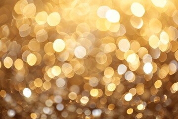 Golden bokeh backgrounds lighting glitter.