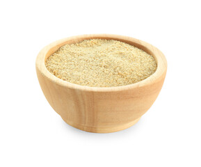 Superfood powder in bowl isolated on white