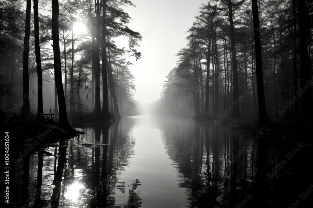 Aufkleber exploring black and white contrast emphasizing textures and shapes through light and shadow play