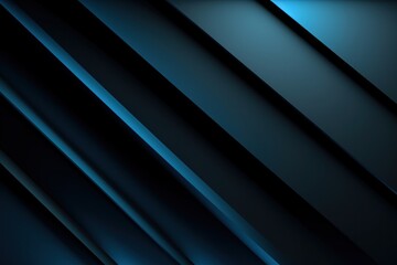 Obraz premium Modern black blue abstract background backgrounds futuristic line.