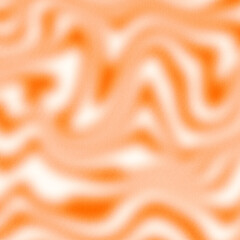 Blurred orange and white abstract wave line gradient background 