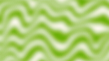 Blurred green and white abstract wave line gradient background 