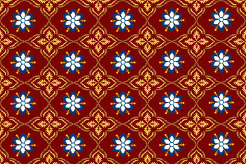 Damask seamless pattern vector,vintage,traditional,ethnic pattern, Turkish motifs, Great for fabric and textile, wrapping, clothing,carpet, Bandana, batik, and wallpaper