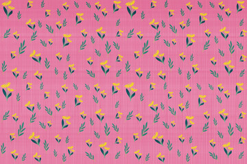 Colourul floral vector pattern vintage style