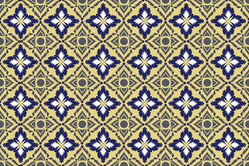 Damask seamless pattern vector,vintage,traditional,ethnic pattern, Turkish motifs, Great for fabric and textile, wrapping, clothing,carpet, Bandana, batik,and wallpaper