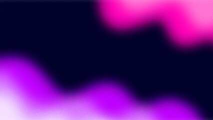 Blurred pink and purple gradient waves on a dark background 