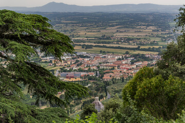 Fototapeta premium Cortona Italy