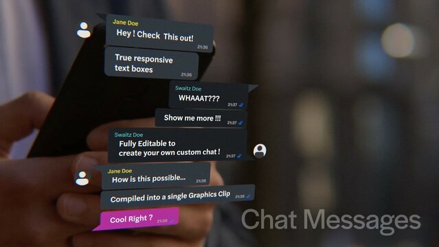 Forum Responsive Chat Messages 