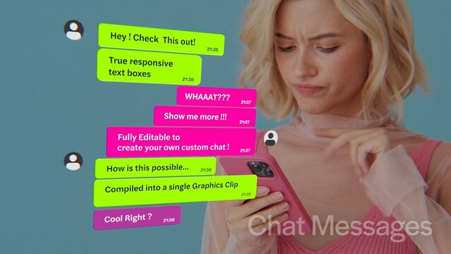 Funky Responsive Chat Messages 