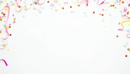 Colorful Confetti and Glitter for Celebrations and Festive Events