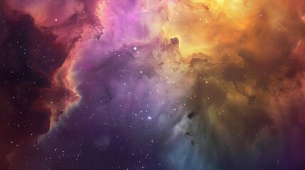 Fototapeta premium Cosmic Nebula