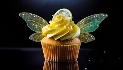Citrus Fairy Cupcake