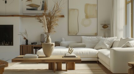 Modern Minimalist Living Room