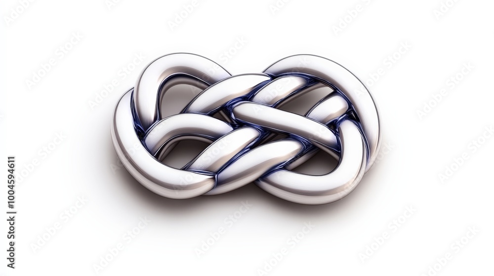 Poster infinite knot: a symbol of unity and eternity