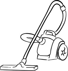 illustration of a vacuum cleaner