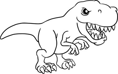 dinosaur vector illustration © Kebun