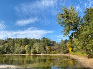lake in autumn