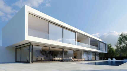 Modern Architecture Villa with Pool