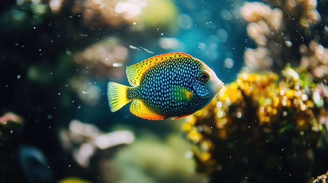 Baked croissants in bakery
