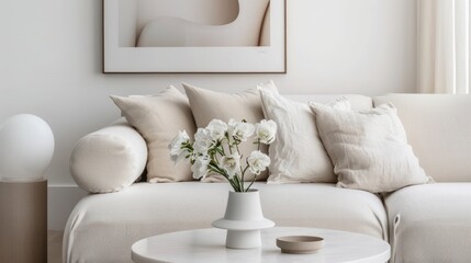 Minimalist Living Room Interior