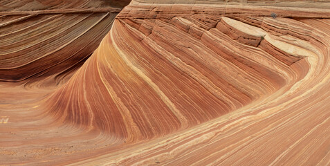 Wave-like Sandstone Formation