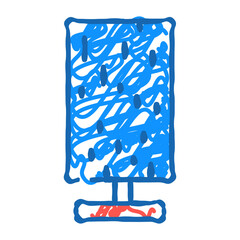 elegance style lamp doodle icon sketch vector. elegance style lamp sign. isolated symbol illustration