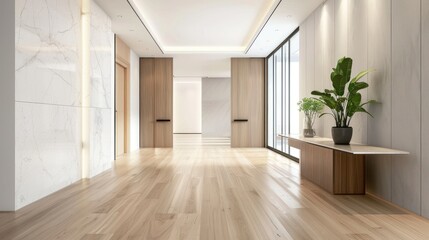 Fototapeta premium Modern Hallway Interior Design