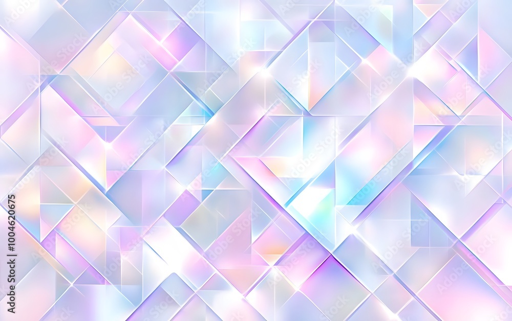 Poster abstract background with triangles, generative ai