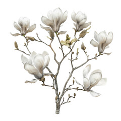 Obraz premium Magnolia Blossom Branch