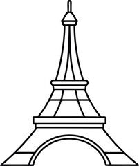eiffel tower vector