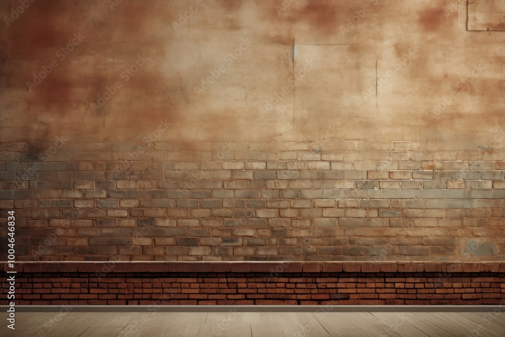 Poster brick wall empty architecture building old.