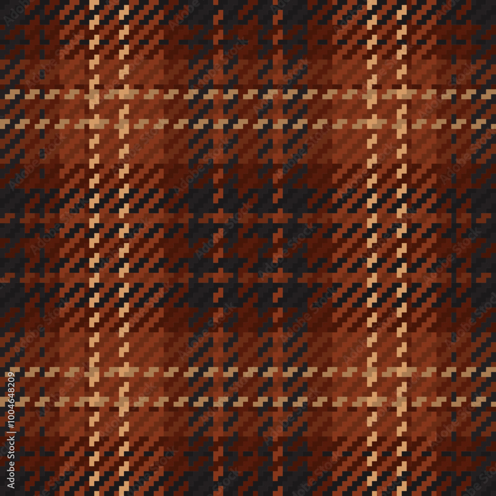 Poster seamless pattern of scottish tartan plaid. repeatable background with check fabric texture. vector b