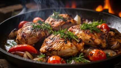 Fototapeta premium A dish of German cuisine: 