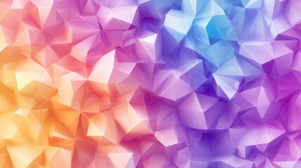 Fototapeta premium Colorful abstract geometric background with vibrant polygonal shapes