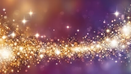 Obraz premium christmas lights background