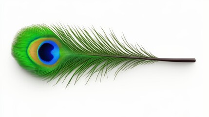 Obraz premium Peacock Feather Elegance 