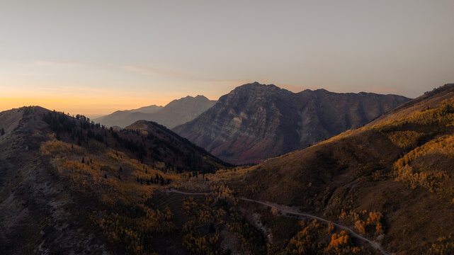Wasatch Mountains in Autumn