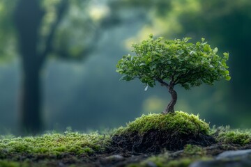 An impactful visual representation of energy conservation and global warming, highlighting the urgent need for sustainable solutions to protect our Earth and secure a greener future for generations