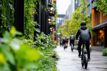 Urban Greenery and Eco-Friendly Design in Modern City Architecture