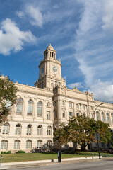 Obraz premium Polk County Courthouse in downtown Des Moines. Iowa, USA.