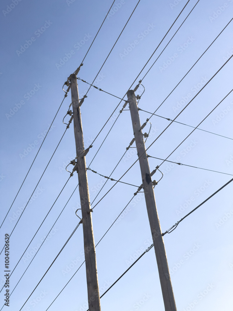 Poster power lines