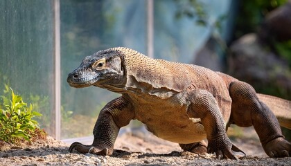 close up of a lizard