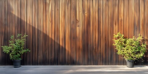 Fototapeta premium Vertical Timber Wall Planks with Rustic Textural Qualities Japandi Inspired Home Decor and Fencing or Facade Component Linocut Printmaking and Arts and Crafts Era Influences