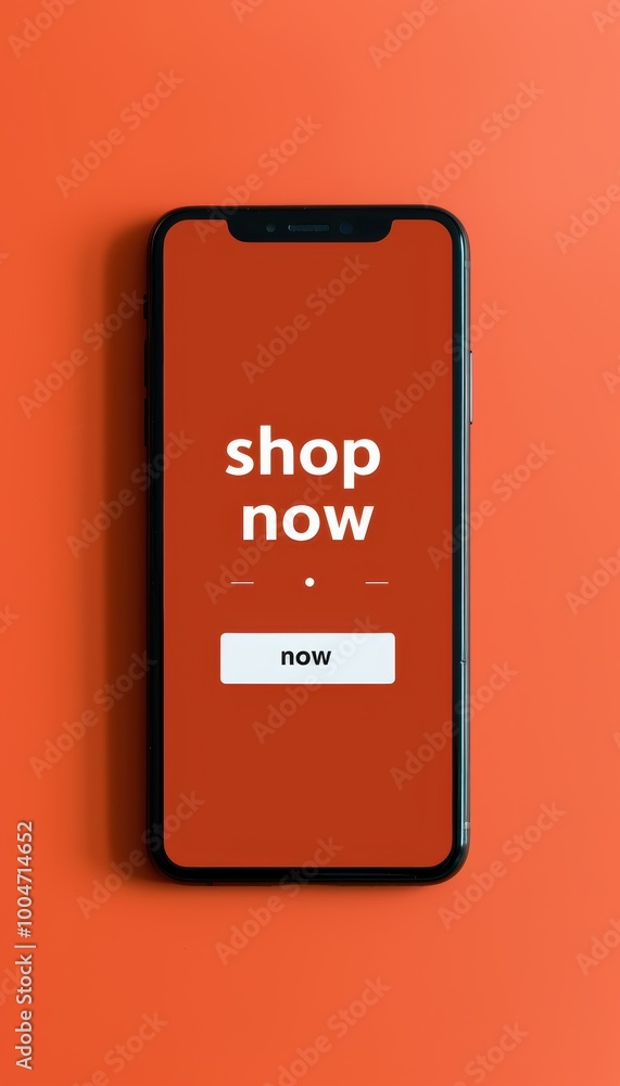 Poster modern countdown timer on mobile phone screen for click frenzy shopping promotion