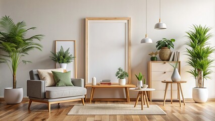 frame, Living, Room, image, home, wooden, poster, desk, background, table, style, blank, design, concept, creative, pattern, wall mockup,.Interior, white, board, floor, art, gallery, empty, office, te