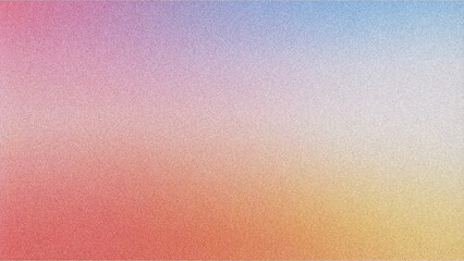 Vibrant Gradient Background with Grainy Noise Texture. Smooth Fluid Shapes and Futuristic Design for Posters, Featuring Colorful Gradient and Grainy Effects