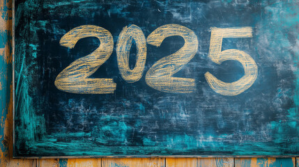 Scritta capodanno 2025, nuovo anno